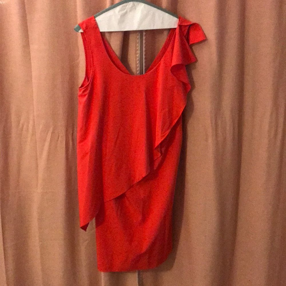 Red dress